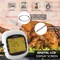 Nutrichef Bluetooth Meat Thermometer for Grilling and Smoking, up to 6 Temperature Probes and Smart APP, 400 PWIRBBQ80 - alternate 3